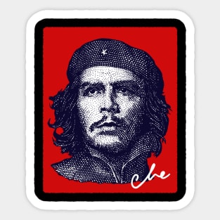 Che Guevara from Cuba banknote Sticker